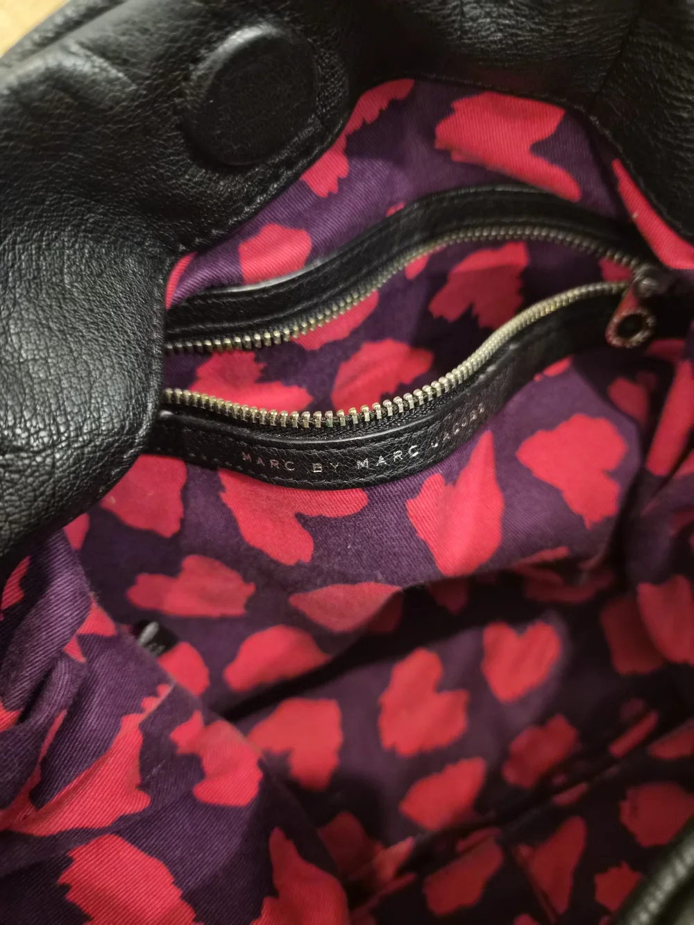 Marc by Marc Jacobs Black Leather Hobo Bag